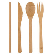 2x4-Delar - Bestick i Bambu - Bestickset
