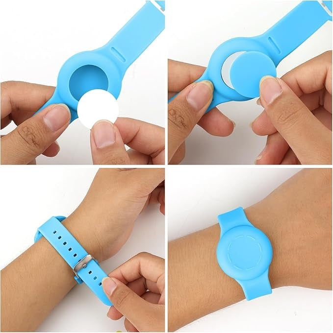 Vattentät AirTag Armband för Barn - Silikonarmband