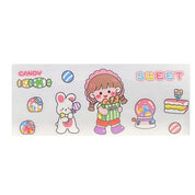 1l Vattenflaska med Sugrör & Tidsmarkör