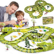 Dinosaurie Bilbana för Barn - 240-Delar