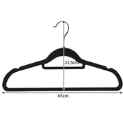 20-Pack - Galgar i Sammet / Klädgalgar - Klädhängare