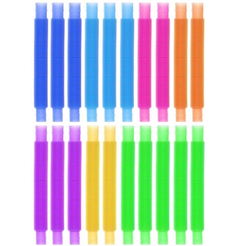 20-Pack - Pop Tube - Fidget Toys - Leksak / Sensory