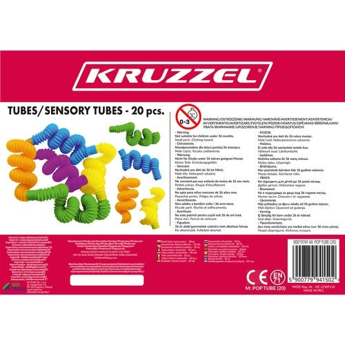 20-Pack - Pop Tube - Fidget Toys - Leksak / Sensory