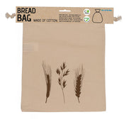Brödpåse i Bomull - Påse för Bröd - Naturvit - 35 x 29 cm