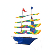 Flygdrake för Barn - Segelfartyg - 70x60cm