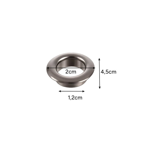 Reparation Set för Presenning - 12 mm - Kapellagning - 100 st