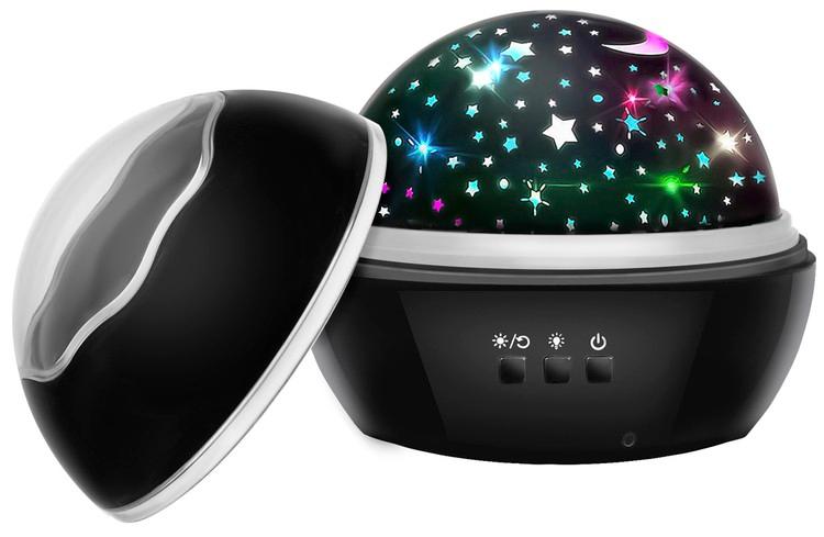 Stjärnprojektor för Barn - Galaxlampa / Nattlampa