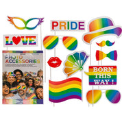 Pride Accessoarer på Pinne - 12-delar