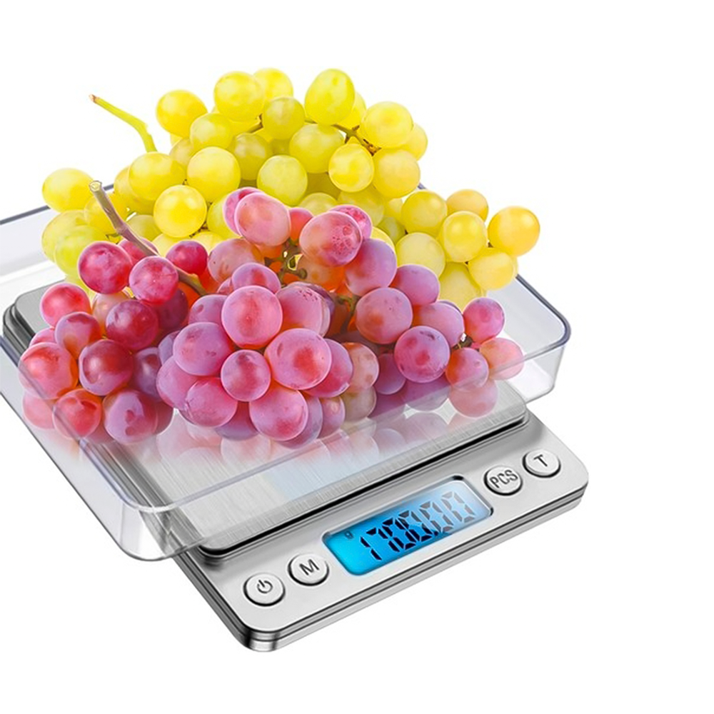Digital Köksvåg med LCD-display - 0.1g-2kg