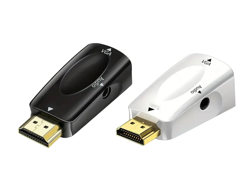 HDMI till VGA Adapter med 3.5mm AUX