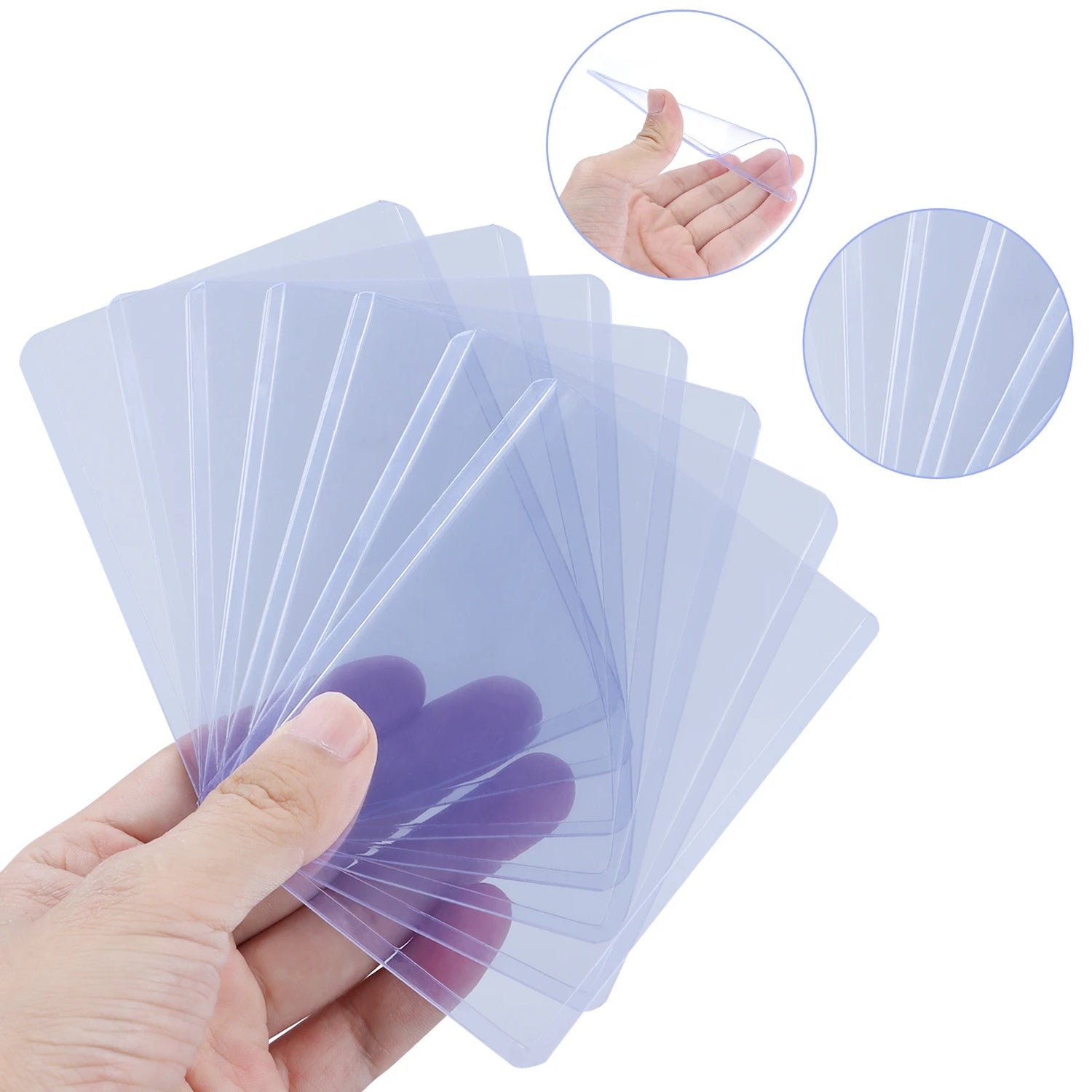 25-Pack - Toploader Plastfickor / Card Sleeves för Samlarkort - Hårda