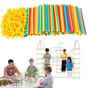 Fort Building Kit 408 Delar - Byggsats för Barn - Skapa former