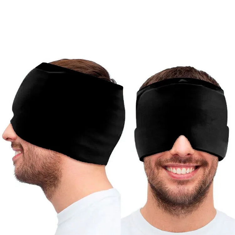Ögonmask mot Huvudvärk - Gelmask - Svalkande/värmande mask