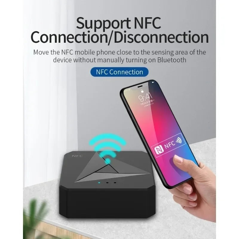 Bluetooth Adapter med NFC Sensor – RCA & AUX