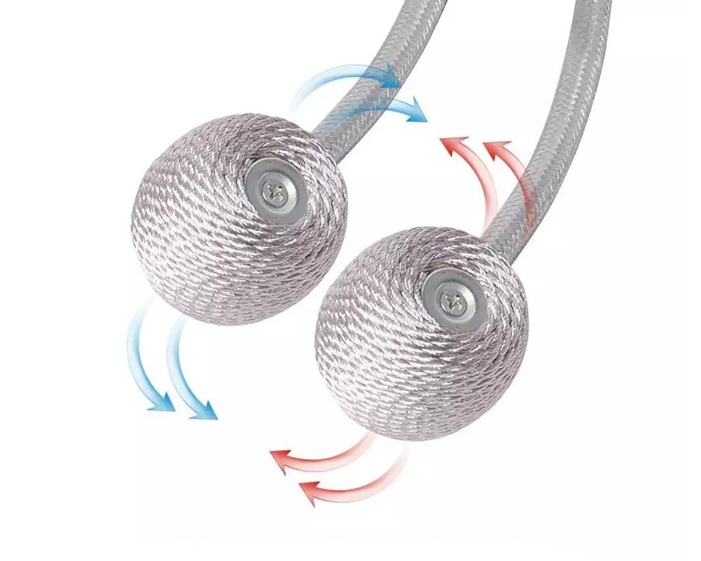 2-Pack - Gardinomtag / Gardinhållare - Magnetiska