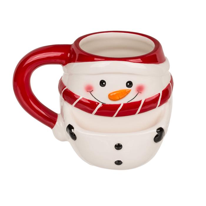 2-Pack - Julmugg / Kakmugg / Mugg med Fack för Kakor - Jul