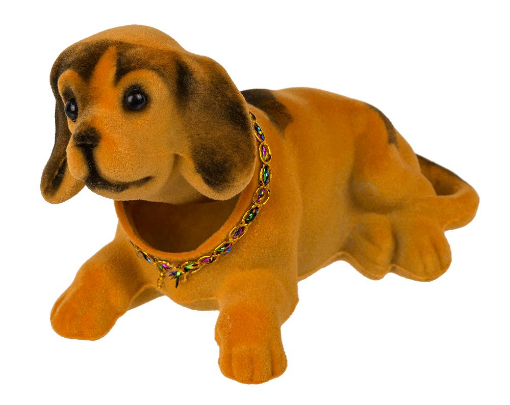 2-Pack - Nickande Hunden / Nodding Dog - Prydnad för bilen