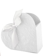 2-Pack - Presentask Hjärta - Ask - Vit