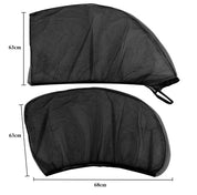 2-Pack - Solskydd / Myggnät för Bil - Fäst över bildörren