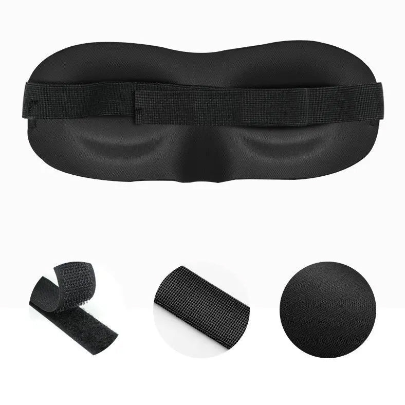 2-Pack - Sovmask / Ögonmask - Ögonbindel till resa