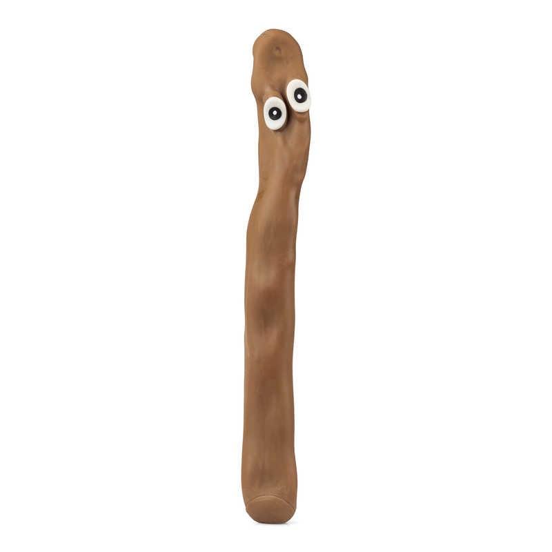 2-Pack - Stressboll / Klämboll - Bajskorv - Stretchig