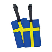 Bagagelapp / Tag till Bagage - Sverige Flagga - Till Resväska