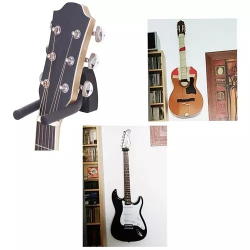 Gitarrhängare med Väggfäste för Gitarr & Bas