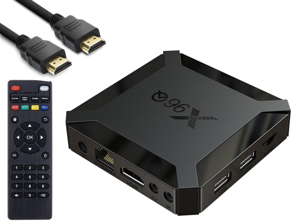 Mediaspelare / TV Box för Android 10 - 8GB