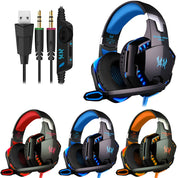 Gaming Headset - PC / Hörlurar Kotion Each G2000 med LED