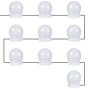 LED-Lampor till Sminkspegel - 10-Pack
