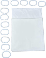 Duschdraperi Vit - 180x200 cm