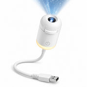 2-i-1 Stjärnprojektor & Nattlampa med USB – Starry Sky