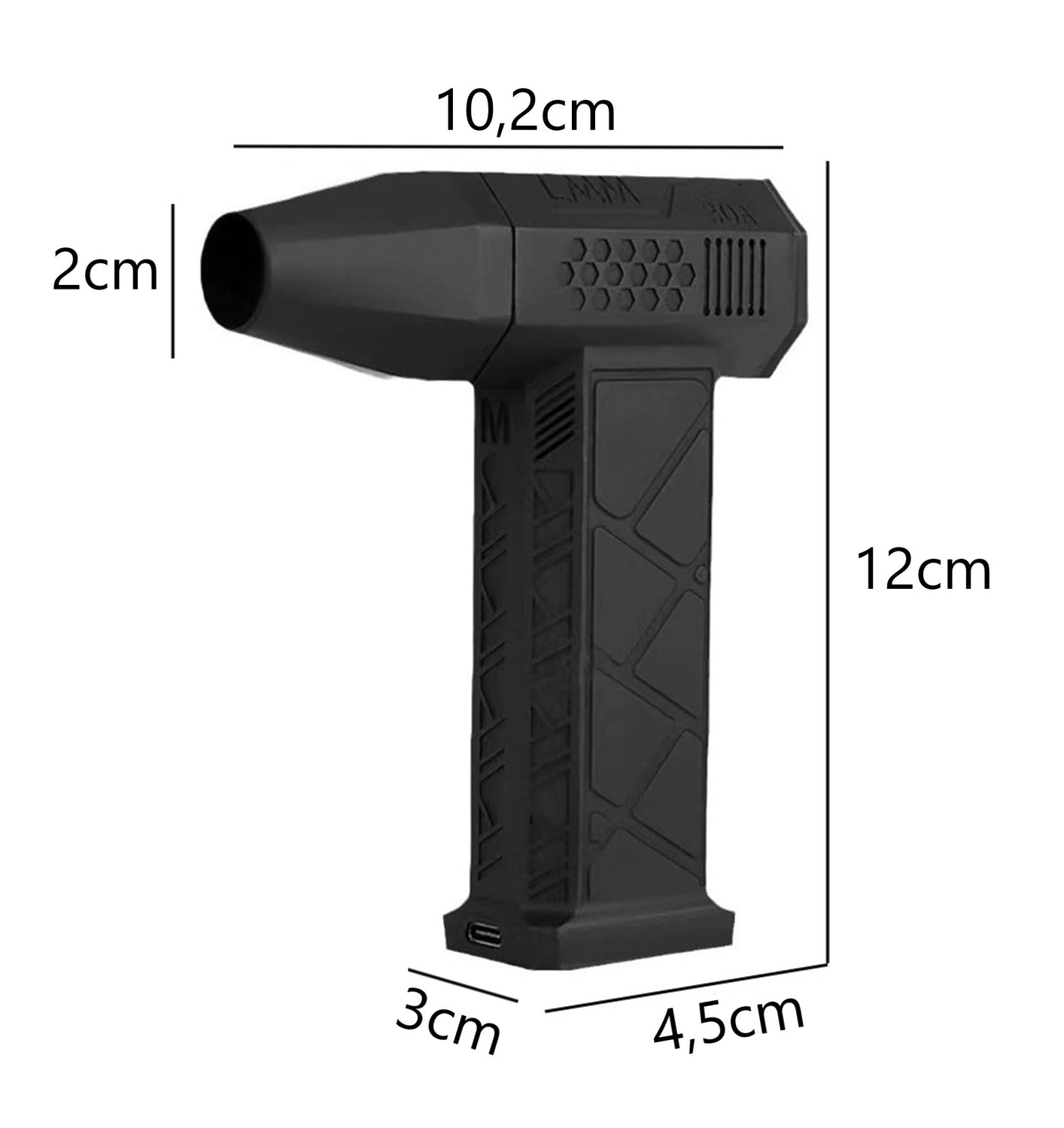 Handhållen Minifläkt – 130000rpm