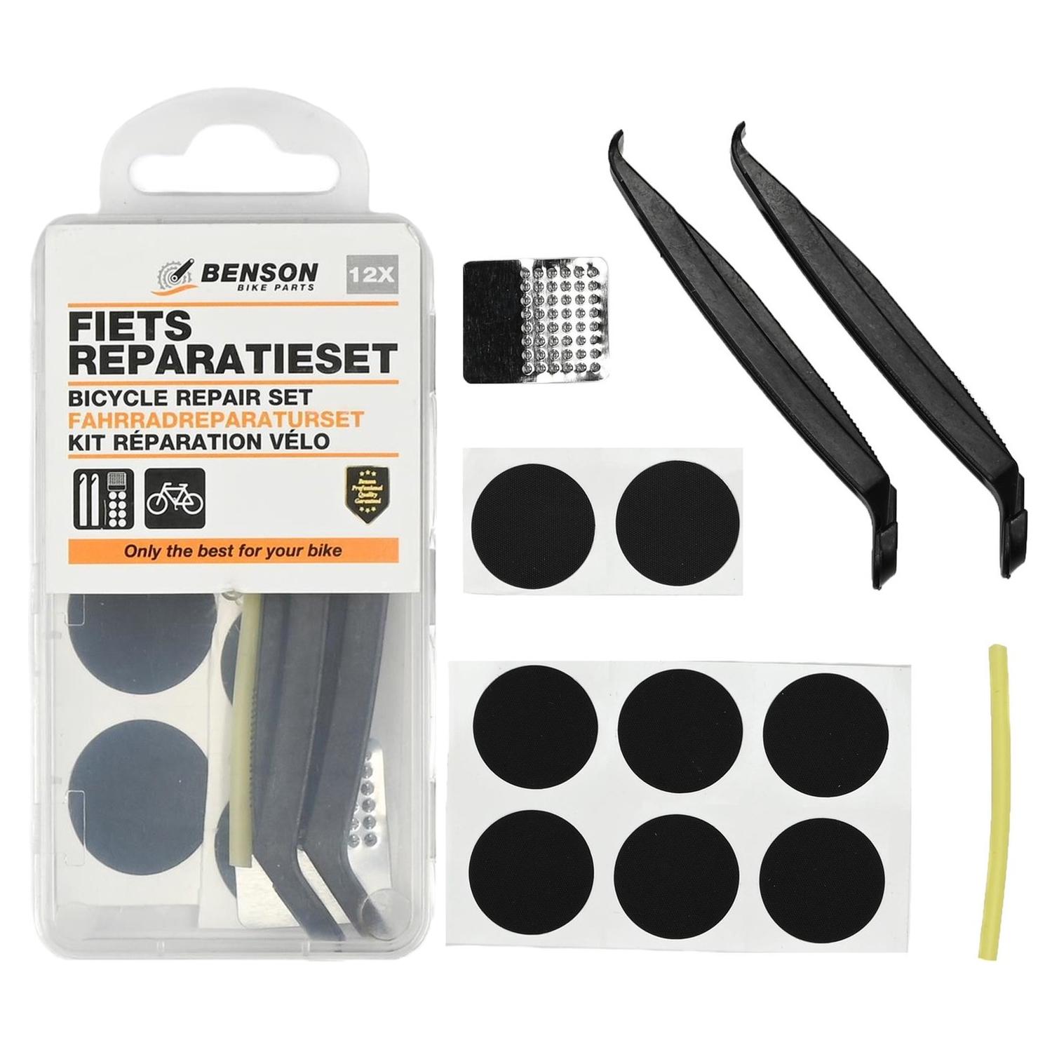 Reparationssats för Cykelslang / Cykel - Laga punktering