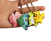 Pokemon Nyckelring - 6-Pack