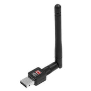 Trådlöst USB-nätverkskort - WiFi adapter med antenn (300 Mbps)