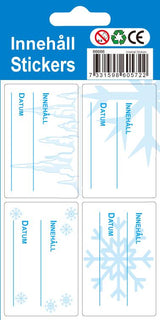 36st Frysetiketter Frosttåliga etiketter