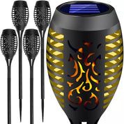 4-Pack - Trädgårdslampa Lykta Solcell