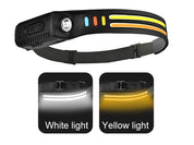 LED Pannlampa med Reflex - 2x COB / Huvudlampa - 350 LM