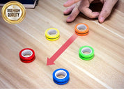 3-Pack - Magnetiska Ringar / Fidget Toys - Magnetkulor