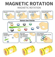 3-Pack - Magnetiska Ringar / Fidget Toys - Magnetkulor