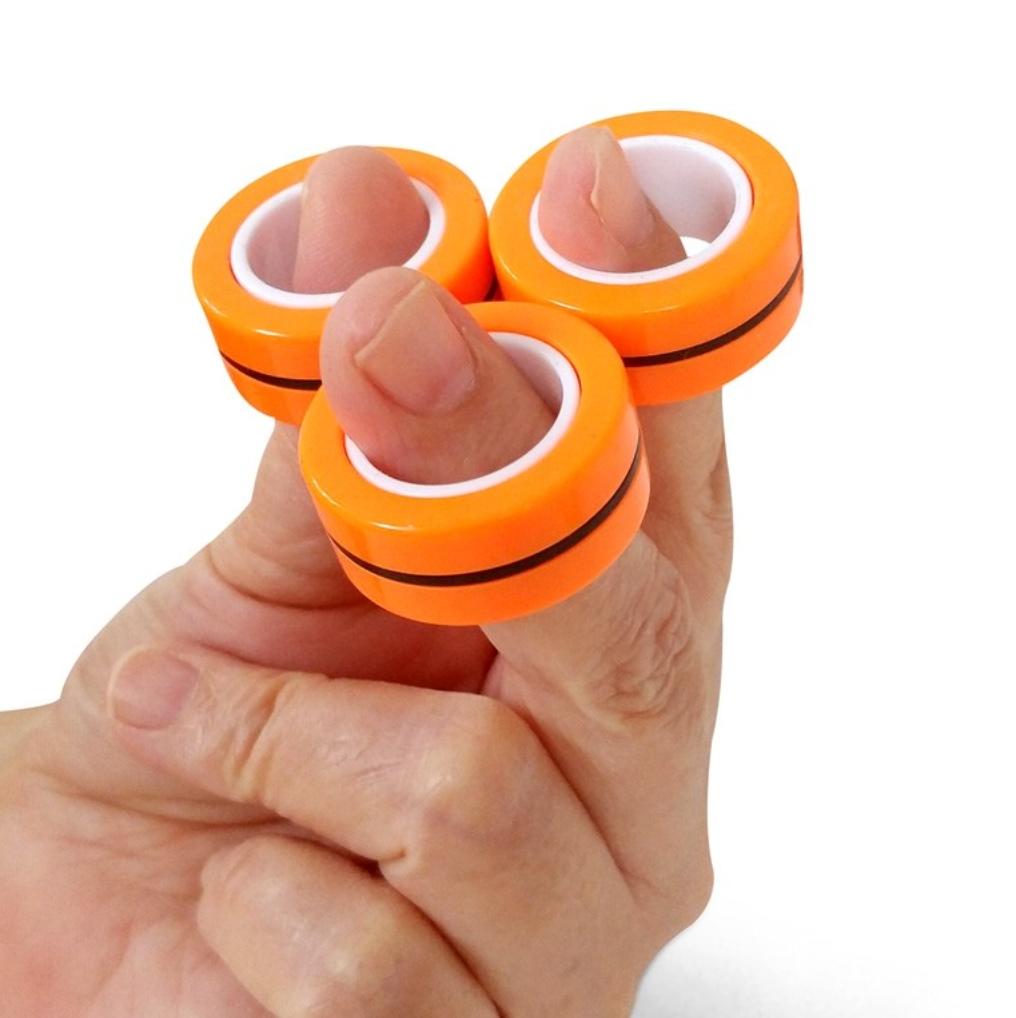 3-Pack - Magnetiska Ringar / Fidget Toys - Magnetkulor
