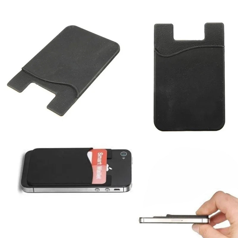 3-Pack Universal Korthållare/Plånbok till Mobil - Självhäftande