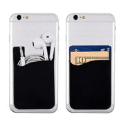 3-Pack Universal Korthållare/Plånbok till Mobil - Självhäftande