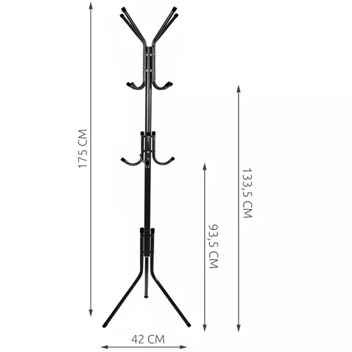 Klädhängare 170 cm - Välj Färg!