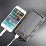 Solcell PowerBank - 10.000 mAh