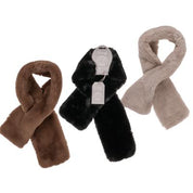 Fluffig Halsduk / Scarf - Välj färg