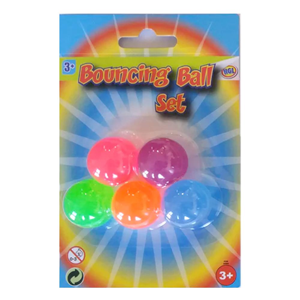 5-Pack - Studsbollar / Gummibollar - 2 cm