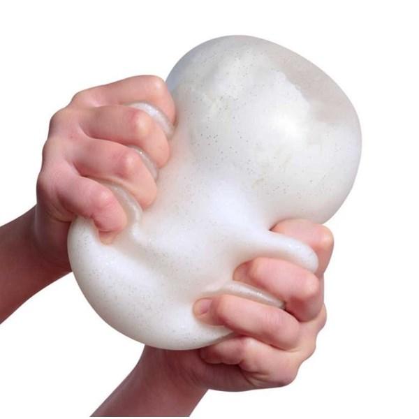 Klämboll Snöboll - Stressboll