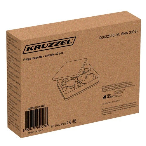 40st Kylskåpsmagneter / Magneter - Djur